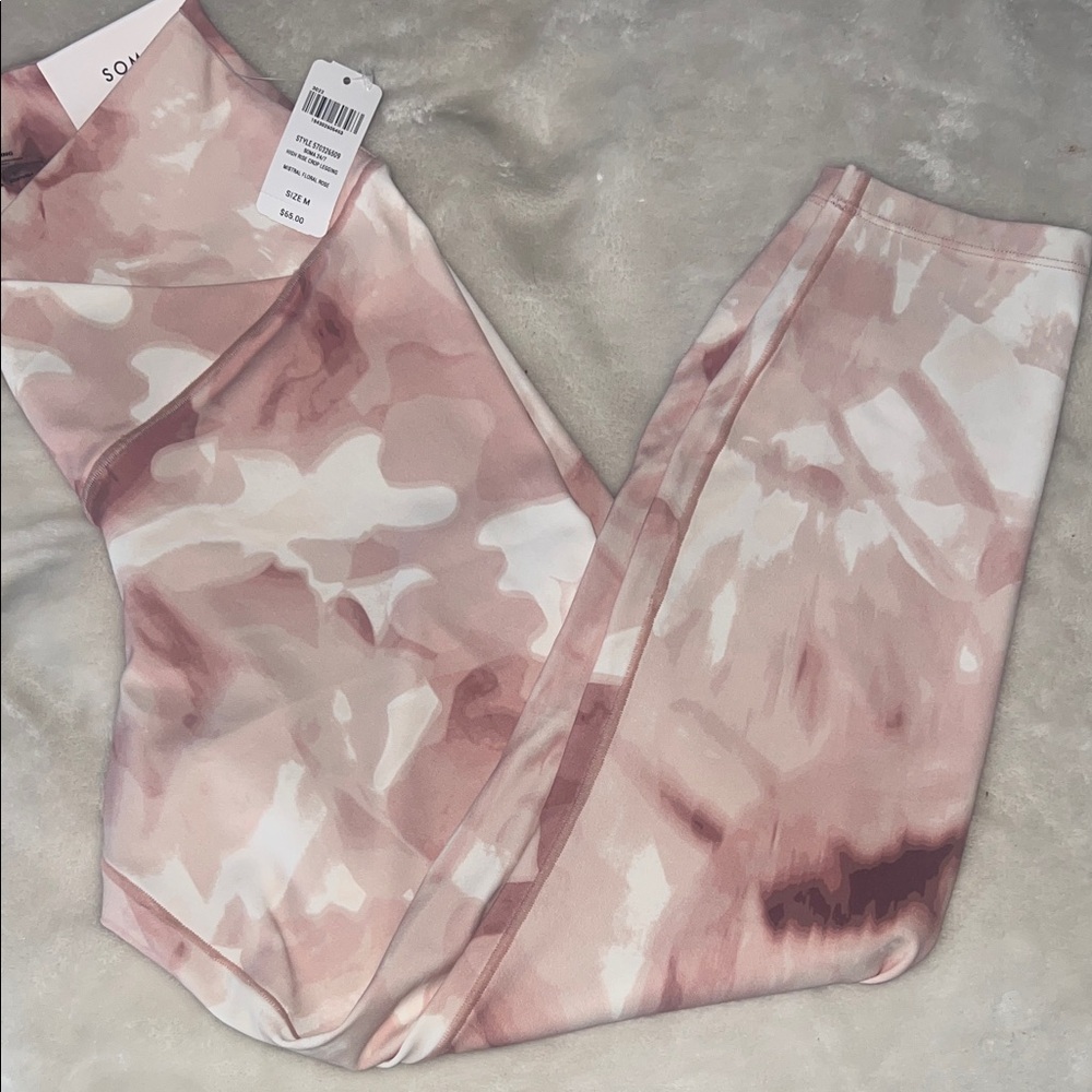 Soma Pink and White Leggings